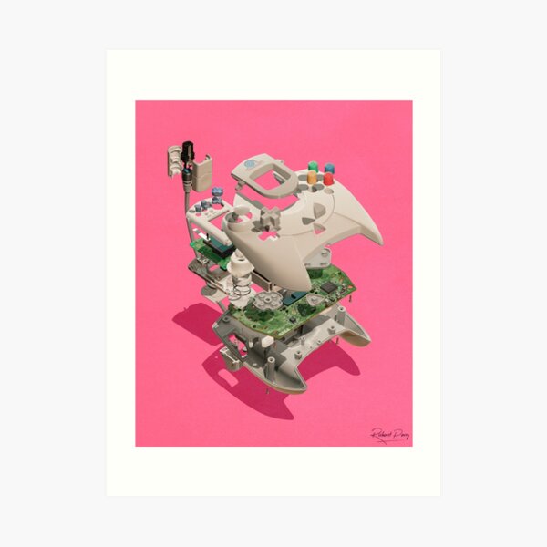 Press Start 9 Art Print