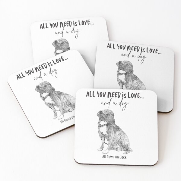 Item preview, All you need is LOVE and a Dog! Georgia's Journey designed and sold by susanashows.
