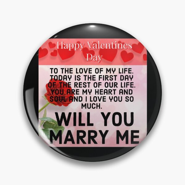 Item preview, Will You Marry Me designed and sold by MrsPeterson2021.