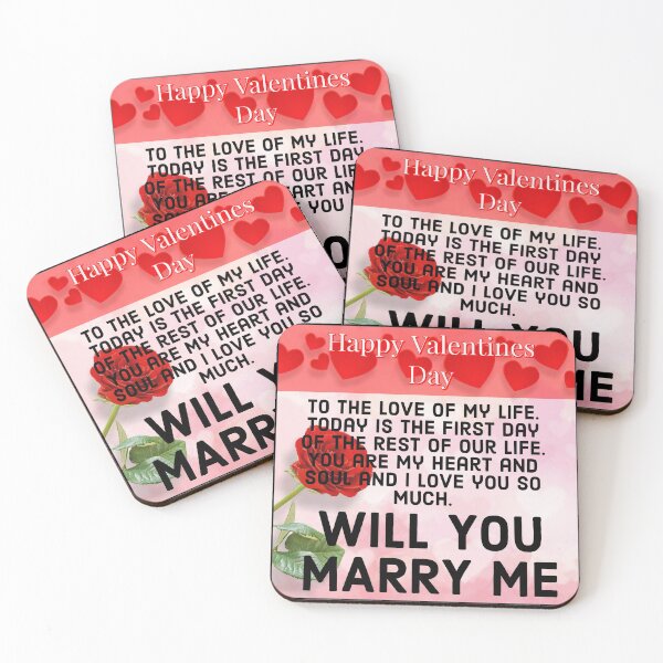 Item preview, Will You Marry Me designed and sold by MrsPeterson2021.