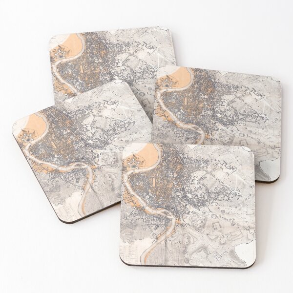 Item preview, 1870 Vintage Map of Rome  designed and sold by Gin  Neko.