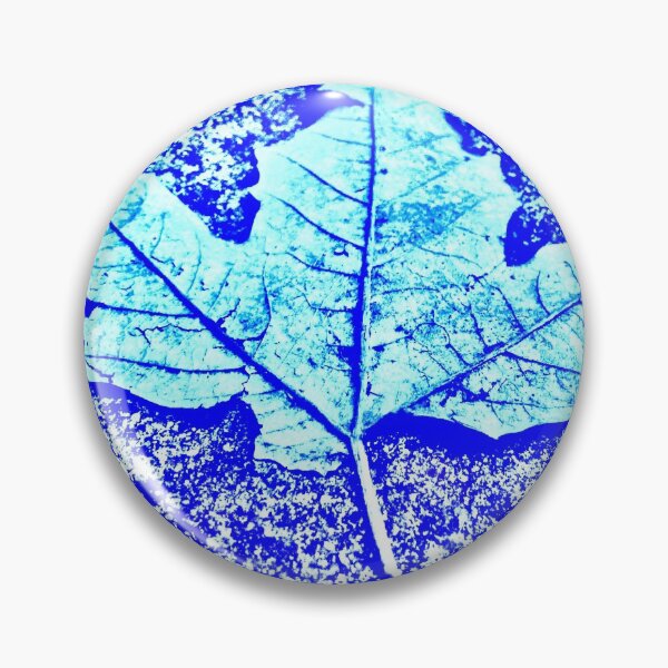 Item preview, Ice-Blue Leaf designed and sold by TM Art.