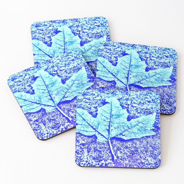Item preview, Ice-Blue Leaf designed and sold by TmartUS.