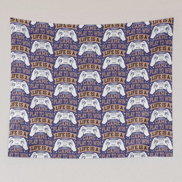 Item preview, Play life and Game to win designed and sold by Inspireaglow.