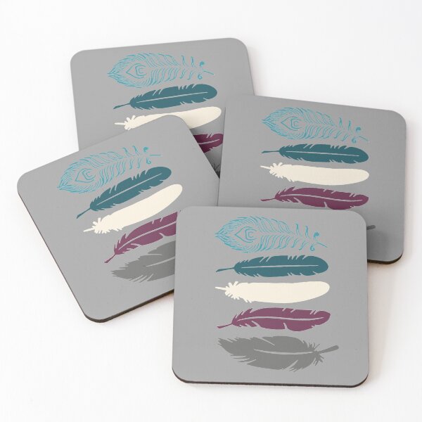 Artikelvorschau, Federn vertikal entworfen und verkauft von The Ginger Dragonfly Design Company.