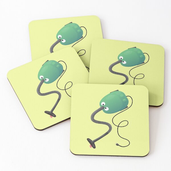 Item preview, Cute vacuum cleaner cartoon humour designed and sold by FrogFactory.