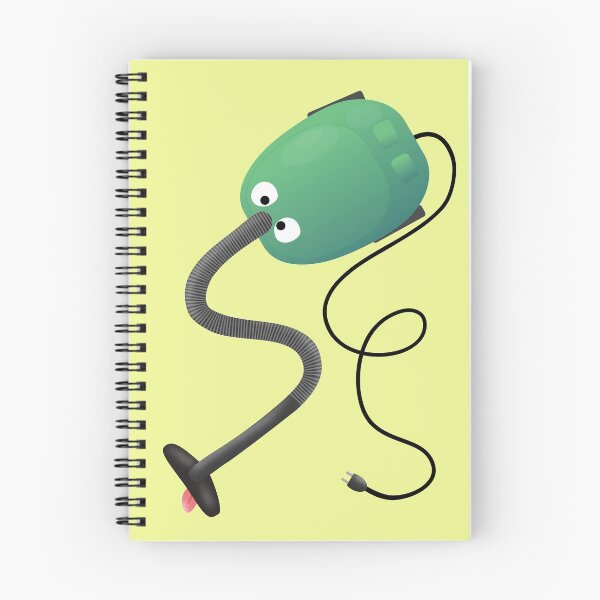 Item preview, Cute vacuum cleaner cartoon humour designed and sold by FrogFactory.