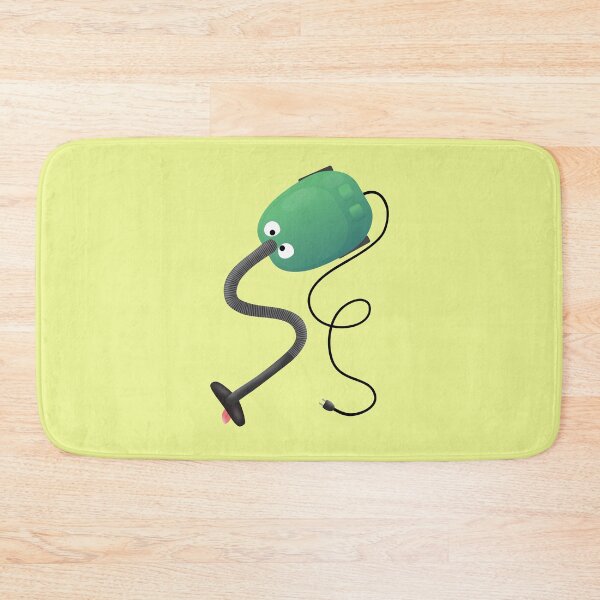 Item preview, Cute vacuum cleaner cartoon humour designed and sold by FrogFactory.