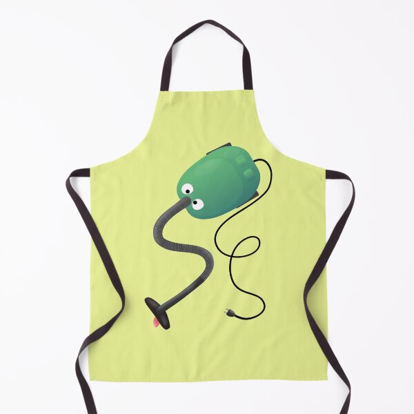 Item preview, Cute vacuum cleaner cartoon humour designed and sold by FrogFactory.
