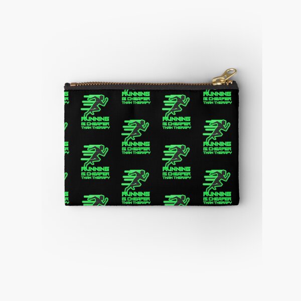 Item preview, Copy of Running Is Cheaper Than Therapy Green designed and sold by Xrizen  Designs.