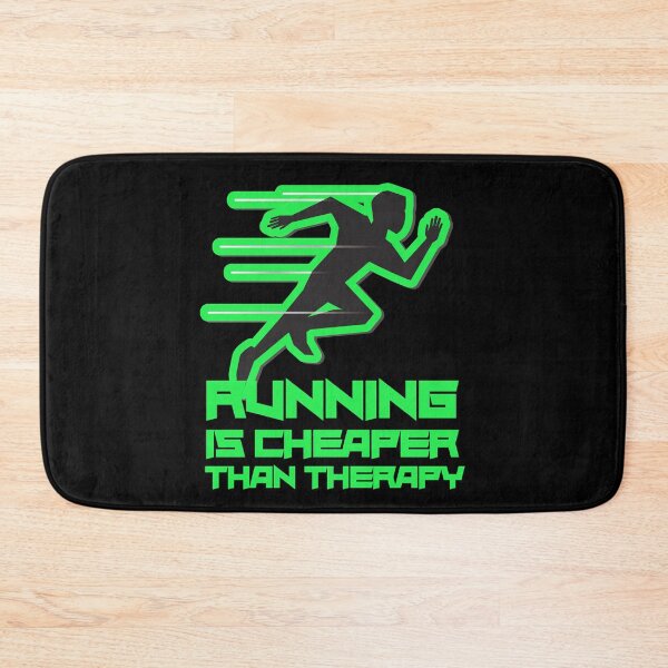 Item preview, Copy of Running Is Cheaper Than Therapy Green designed and sold by Xrizen  Designs.