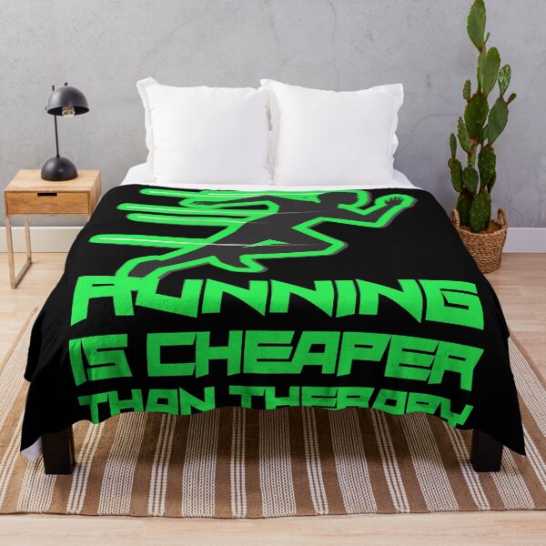Item preview, Copy of Running Is Cheaper Than Therapy Green designed and sold by Xrizen  Designs.