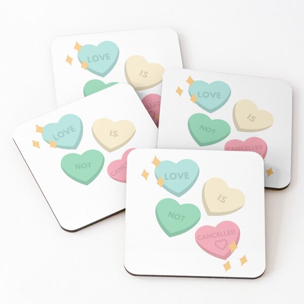 Item preview, Love is Not Cancelled Candy Conversation Sweethearts designed and sold by natalieritchie.