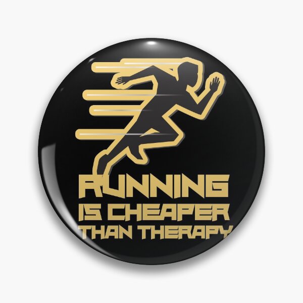 Item preview, Copy of Running Is Cheaper Than Therapy Yellow designed and sold by Xrizen  Designs.