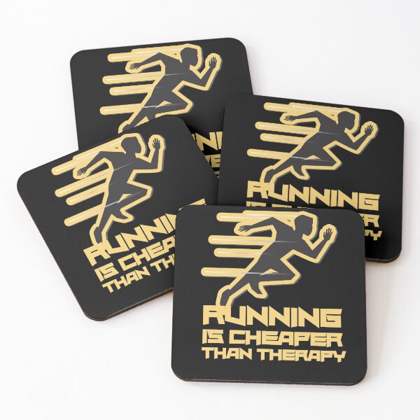 Item preview, Copy of Running Is Cheaper Than Therapy Yellow designed and sold by Xrizen  Designs.