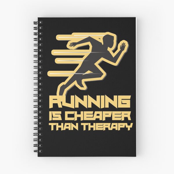 Item preview, Copy of Running Is Cheaper Than Therapy Yellow designed and sold by Xrizen  Designs.
