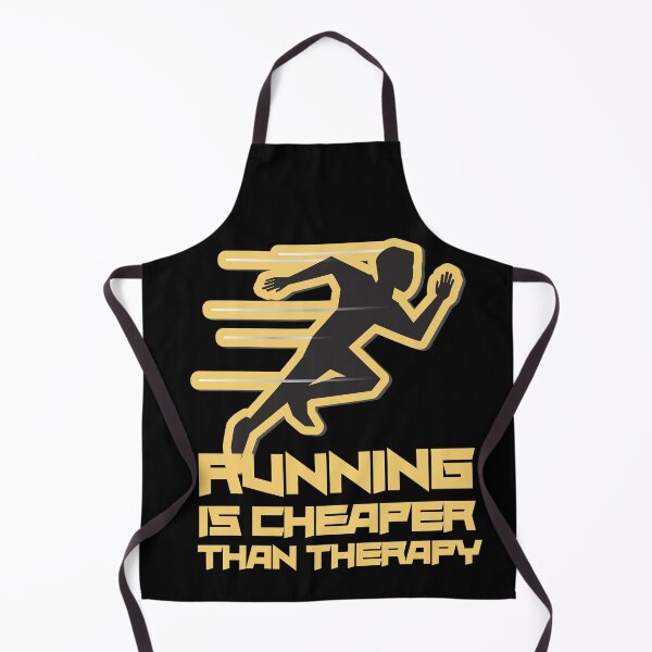 Item preview, Copy of Running Is Cheaper Than Therapy Yellow designed and sold by Xrizen Designs.