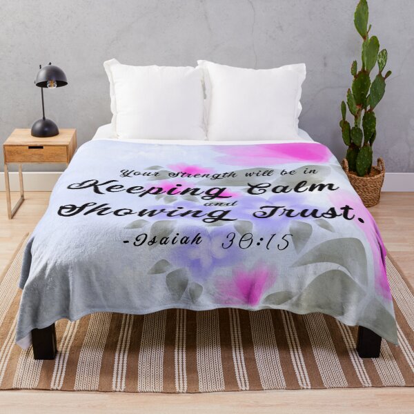 Item preview, Yeartext 2021 - Watercolor Floral Purple designed and sold by Yesido.
