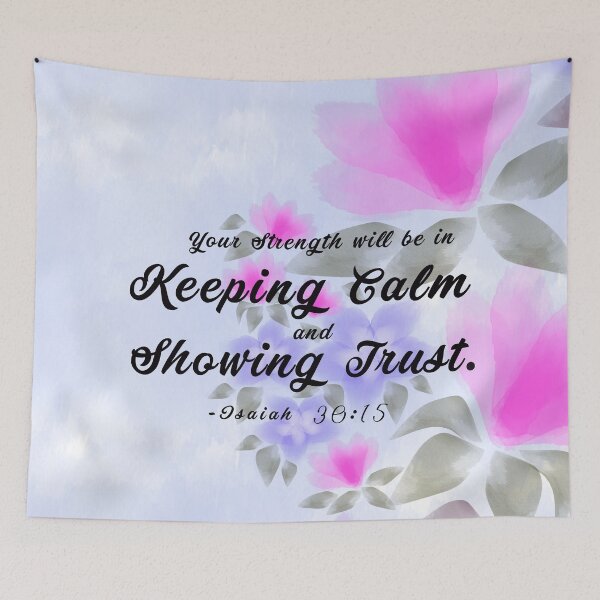 Item preview, Yeartext 2021 - Watercolor Floral Purple designed and sold by Yesido.