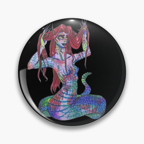 Item preview, The Rainbow Snake Woman designed and sold by AvalonUnmuzzled.