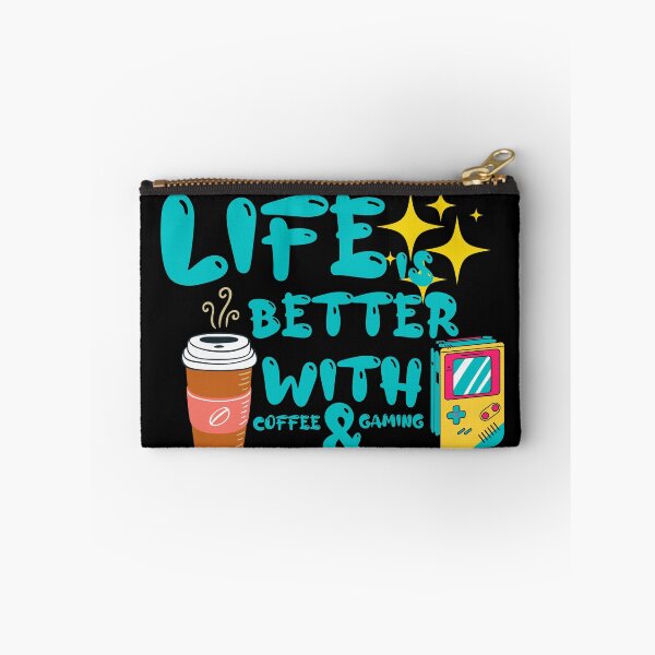Item preview, Copy of Life Is Better With Coffee And Gaming Blue designed and sold by Xrizen  Designs.