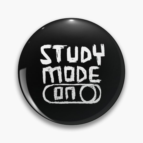 Item preview, Study Mode ON for College or Home Schooling  designed and sold by badlydrawnbabe.