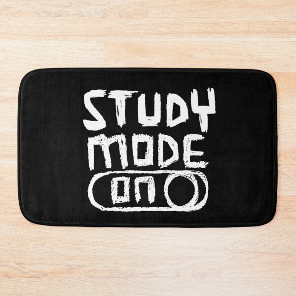 Item preview, Study Mode ON for College or Home Schooling  designed and sold by badlydrawnbabe.