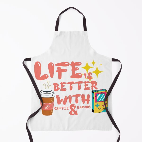 Item preview, Life Is Better With Coffee And Gaming Red designed and sold by Xrizen  Designs.
