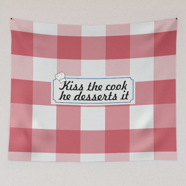 Item preview, Kiss the cook he desserts it designed and sold by Forever-Design.