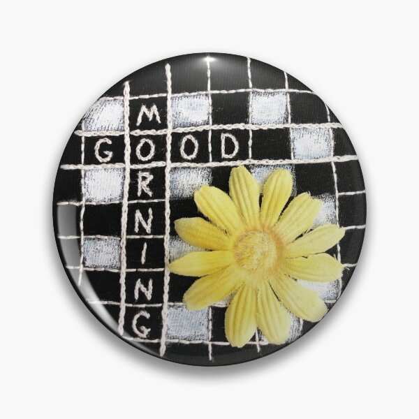 Item preview, Good Morning Crossword Embroidery designed and sold by ashleygilland.