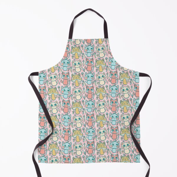 Item preview, Meowshrooms in Pink designed and sold by PinkOwlet.