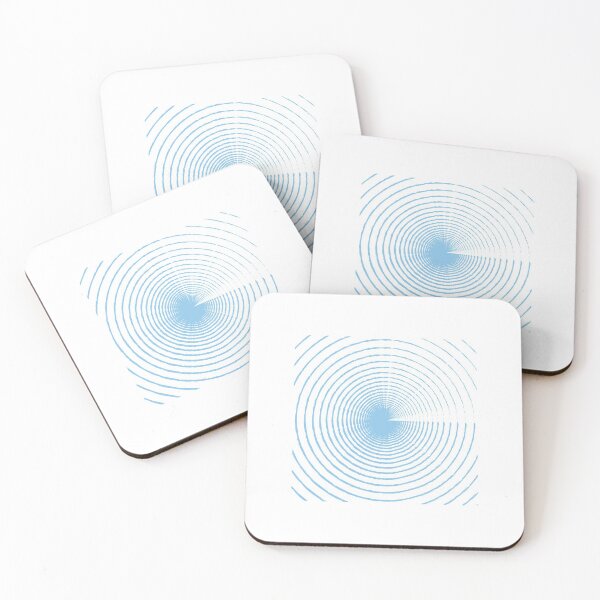 Item preview, Coloured light blue circle pattern designed and sold by myseptember18th.