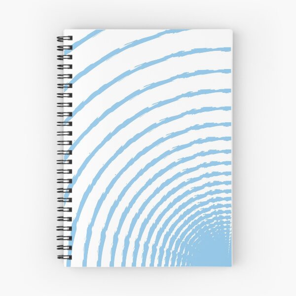 Item preview, Coloured light blue circle pattern designed and sold by myseptember18th.