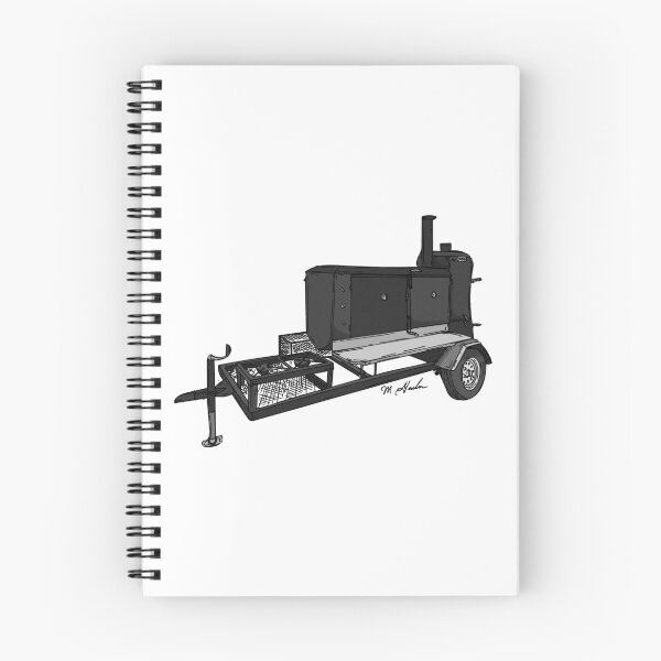Item preview, Shirley Smoker Trailer Model designed and sold by Michael Garber.