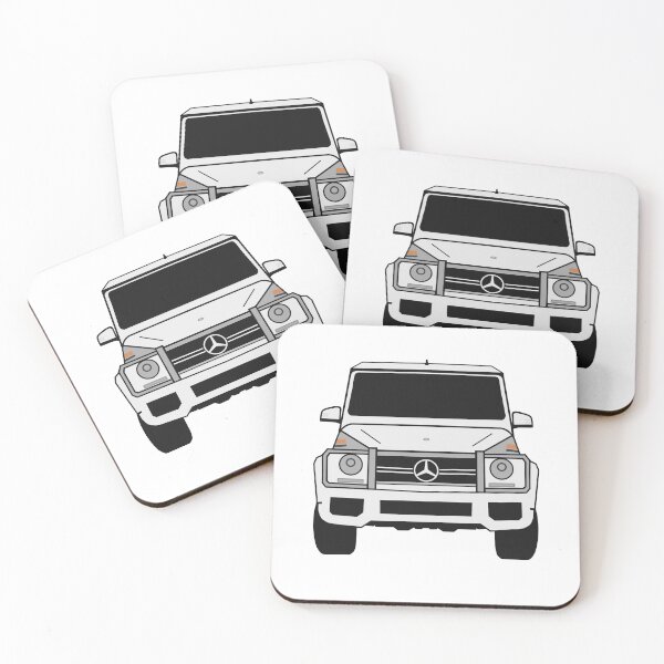 Item preview, White G-Wagon Sticker designed and sold by ddiggins.
