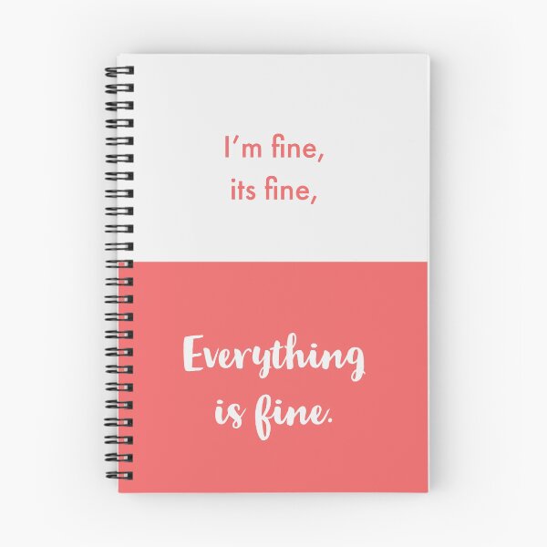Item preview, Everything Is Fine. designed and sold by Blaze111.