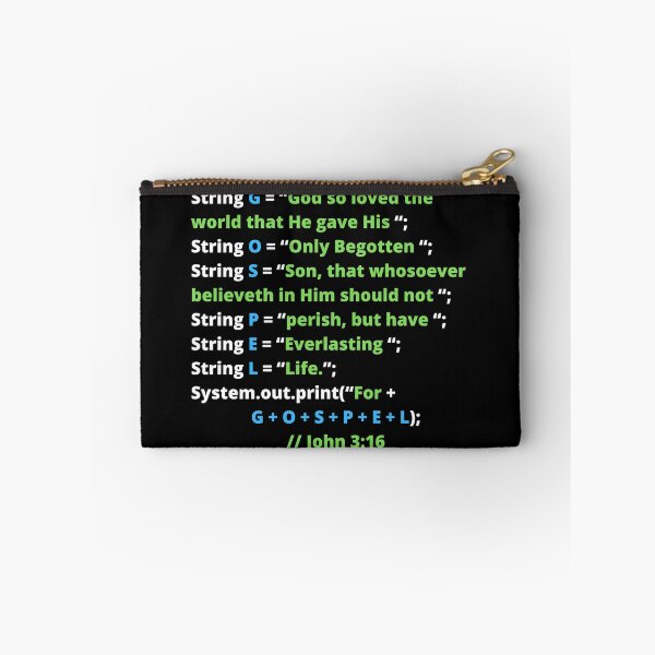 Artikelvorschau, G + O + S + P + E + L (Johannes 3:16) entworfen und verkauft von ChristianCoding.