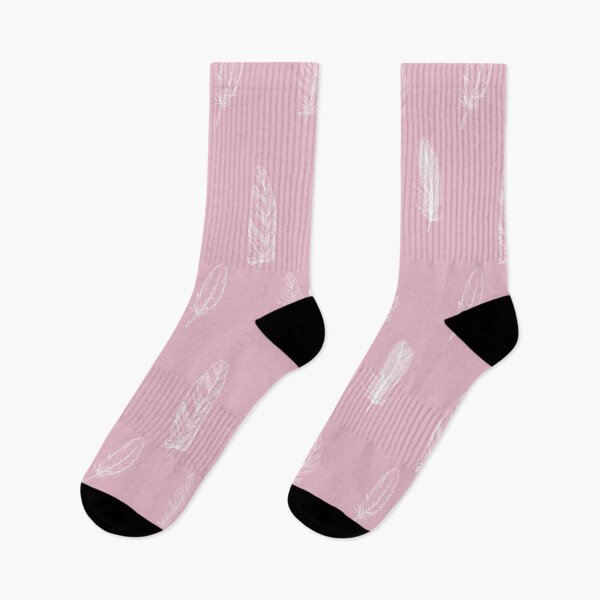 Item preview, Dusty pink feather pattern aesthetic  designed and sold by TheWaterBirds.