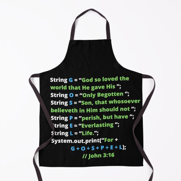 Item preview, G+O+S+P+E+L (John 3:16) designed and sold by ChristianCoding.