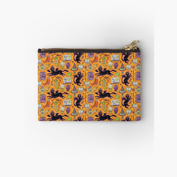Item preview, Devil Kitties in Halloween Orange  designed and sold by PinkOwlet.