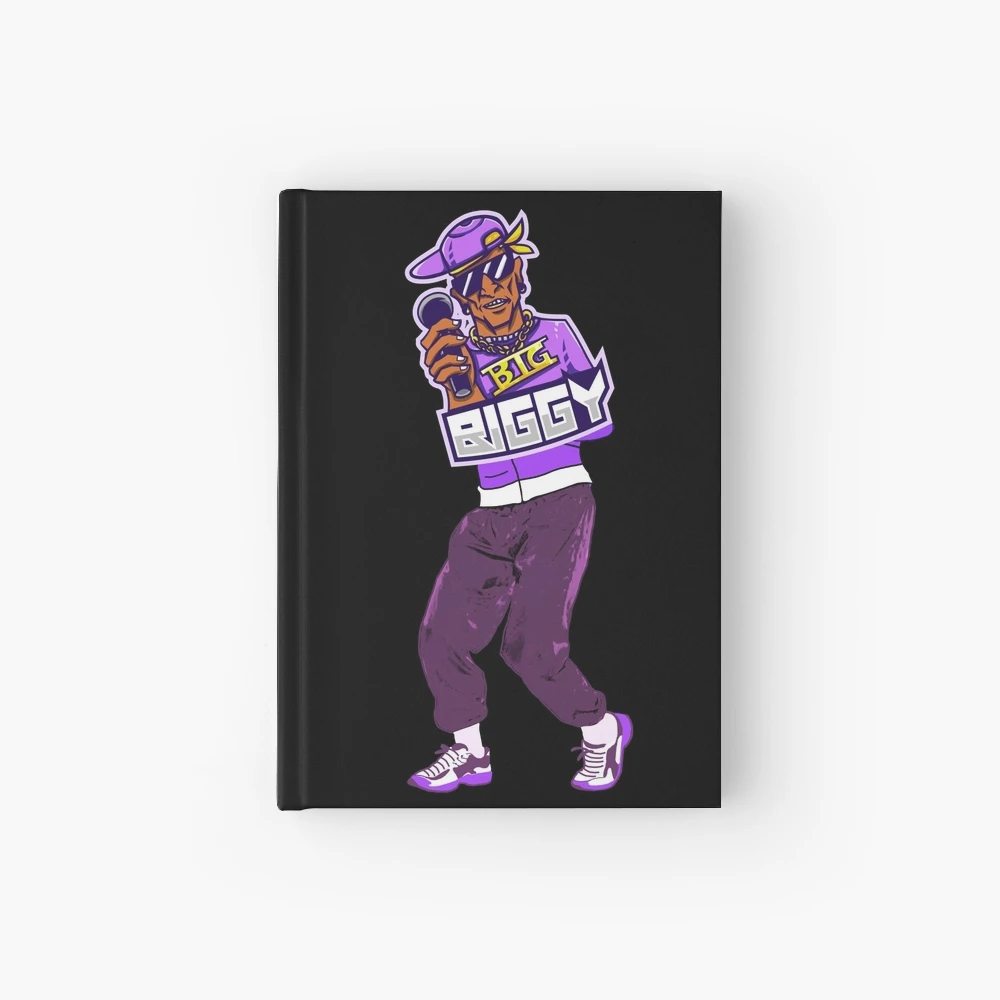 Hip hop rapper with microphone