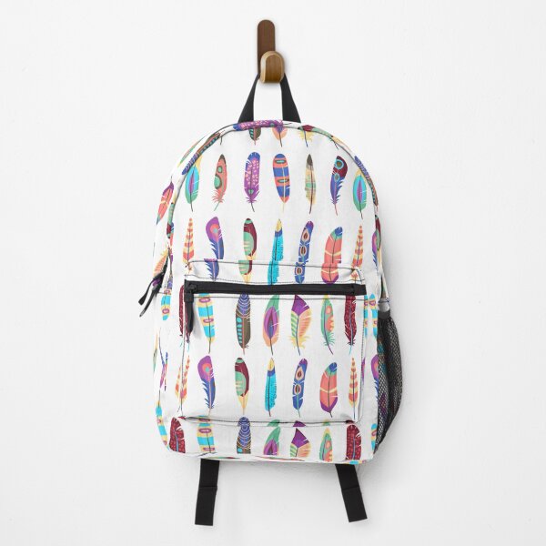 Item preview, Colorful Boho Feathers designed and sold by WildHoneyDesign.