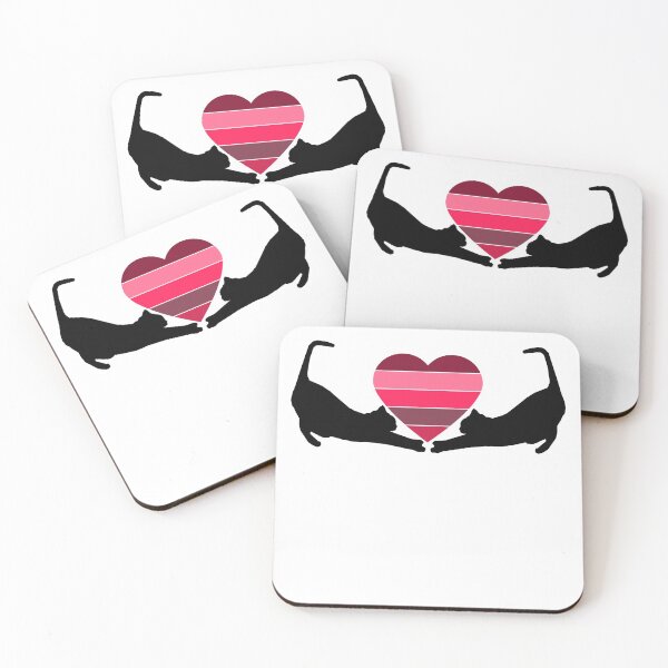 Item preview, Valentine's Rose Red Heart Sleepy Kittens designed and sold by Michael Pilinski.