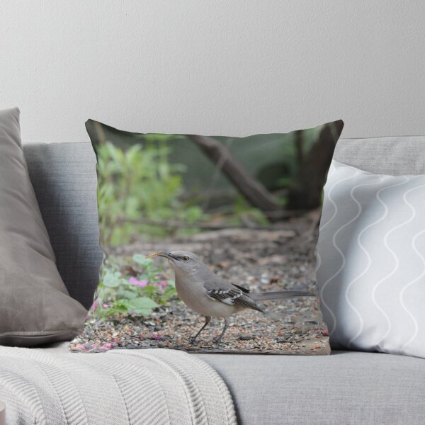 Item preview, Northern Mockingbird Gathering Food designed and sold by Clardys.