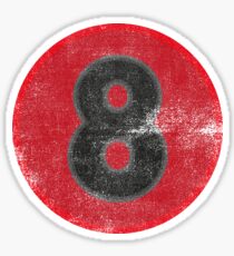 Eight 8 Sticker