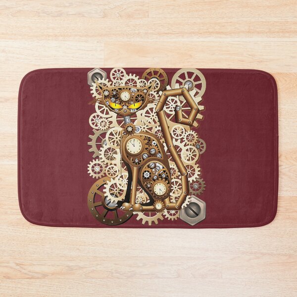 Item preview, Steampunk Cat Vintage Style T-Shirt designed and sold by eurocake06.