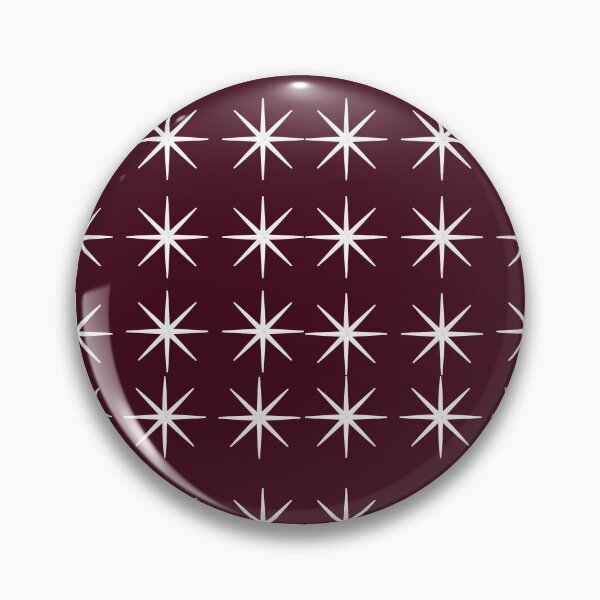 Item preview, Classy 8 Point white Stars with a dark red current background designed and sold by Vicky Rodden.