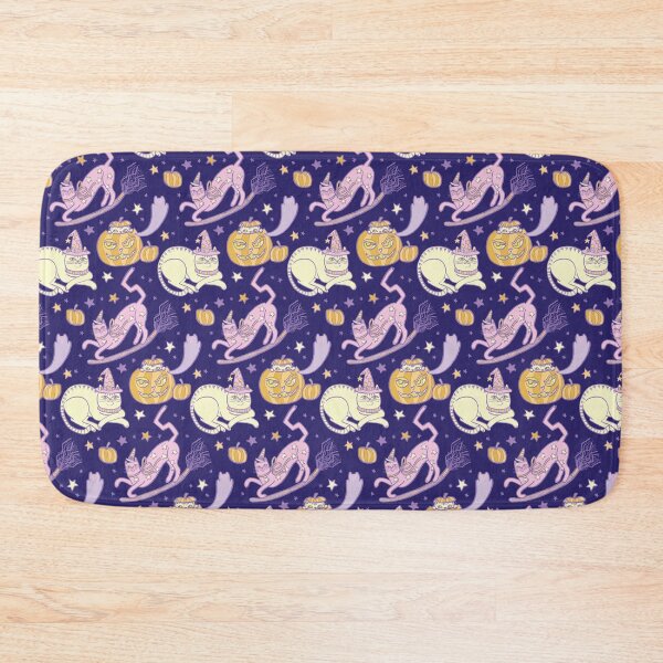 Item preview, Purple Witchy Cats designed and sold by PinkOwlet.