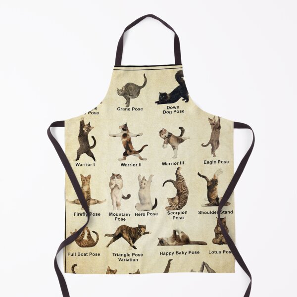 Item preview, Yoga Cat Wall Art, Cat Yoga Pose designed and sold by Akubar.