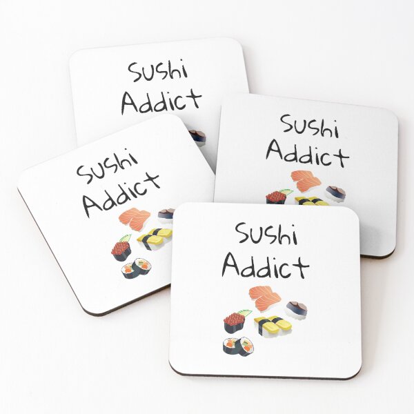 Item preview, "Sushi Addict" In English with Sushi Chloe Art Designs designed and sold by ChloeArtDesigns.